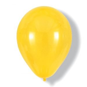Yellow Latex Balloon
