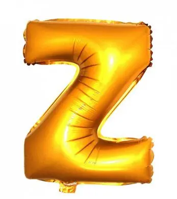 32inches Foil Balloon - Alphabet Z - Image 2