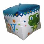Baby Boy Cube Foil Balloon