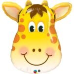 Giraffe Head Foil Balloon- 14inches