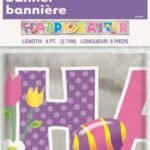 Happy Easter Foil Banner