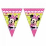 Minnie Mouse Triangle Flag Banner