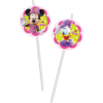 Minnie Mouse Flex Drinking Straws 6/pack