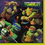 Teenage Mutant Ninja Turtles Lunch Napkin 16/pack