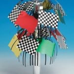 Race Foil Mini Centerpiece