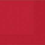 Red Lunch Napkins 20/pack