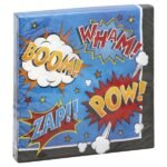 Super Hero Lunch Napkin 16/pack