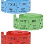 Party Coupons 100 tickets/roll