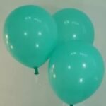18inches Teal Latex Balloon