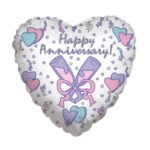 18ﾠHappy Anniversary Foil Balloon