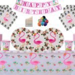 Hawaiian Flamingo Party Set