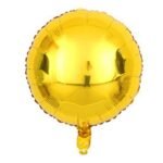 18inches Gold Round Foil Balloon