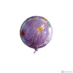 18inches Girl Birthday Foil Balloon