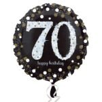 18inches Sparkling Birthday 70 Balloon 