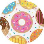 9in Donut Plate 8/pack