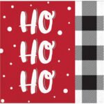 Santa fun Beverage Napkin 16/pack