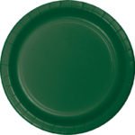 Hunter Green Paper Plate 24/pack