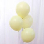 18inches Pastel Yellow Latex