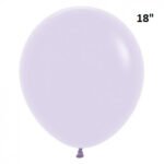18inches Pastel Lilac Latex