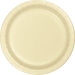 Ivory Round Plate 24/Pack