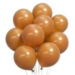 Mocha Brown Latex Balloon 100/pack