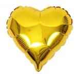18inches Gold Heart Shaped Foil Balloon