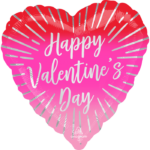 18inches Radiant Silver Valentine