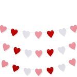 Red, Pink & White Heart String