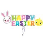 Happy Easter Foil Balloon