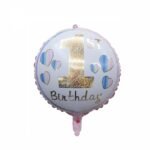 18inches 1st Birthday Girl Foil Balloon