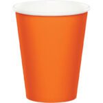 9oz Orange Cups 24/pack