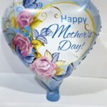 18inches Blue Happy Mother's Day Foil Balloon