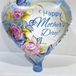 18inches Blue Happy Mother's Day Foil Balloon