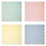Pastel Scalloped Napkin 20/pack