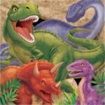 Dino Blast Napkin 16/pack