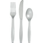 Silver Cutlery Set 24/pack