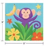 Safari Jungle Beverage Napkin 16/pack