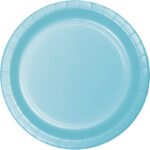 9inches Pastel Blue Plate 8/Pack