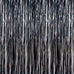 Black Fringe Curtain