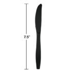 Black Velvet Premium Plastic Knives 24/pack
