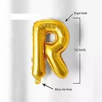 16inches Alphabet R Foil Balloon