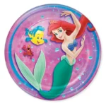 Little Mermaid Plate 8/pack