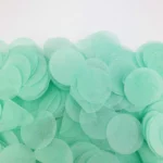 Teal Tissue Confetti