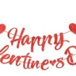 Happy Valentine's Day Cutout Banner