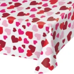 Colourful Heart Table Cover