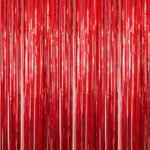 Red Fringe Curtain