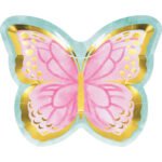 Butterfly Shaped Plate 8/pack