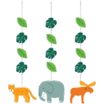 World Adventure Hanging Cutout