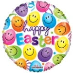 18inches Happy Easter Smiley Egg Foil Balloon