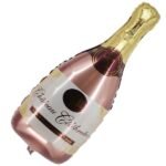 41inches Rose gold Champagne Bottle Foil balloon